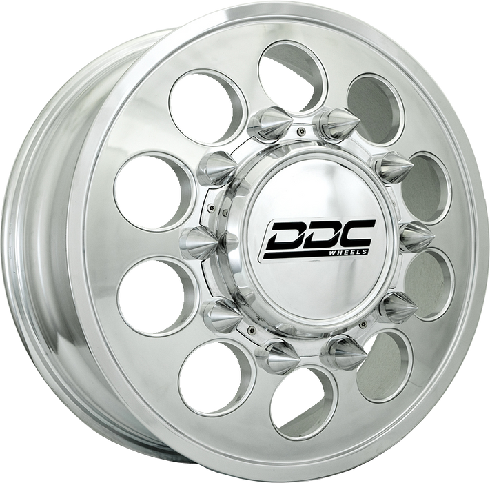 22" DDC The Hole Polished Wheels