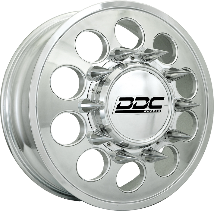 22" DDC The Hole Polished Wheels