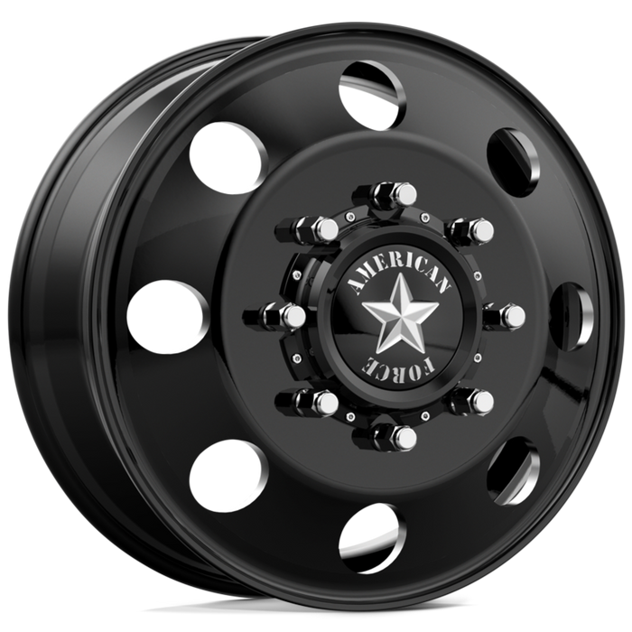 19.5" American Force Gloss Black Classic 8 Lug Direct Bolt-On