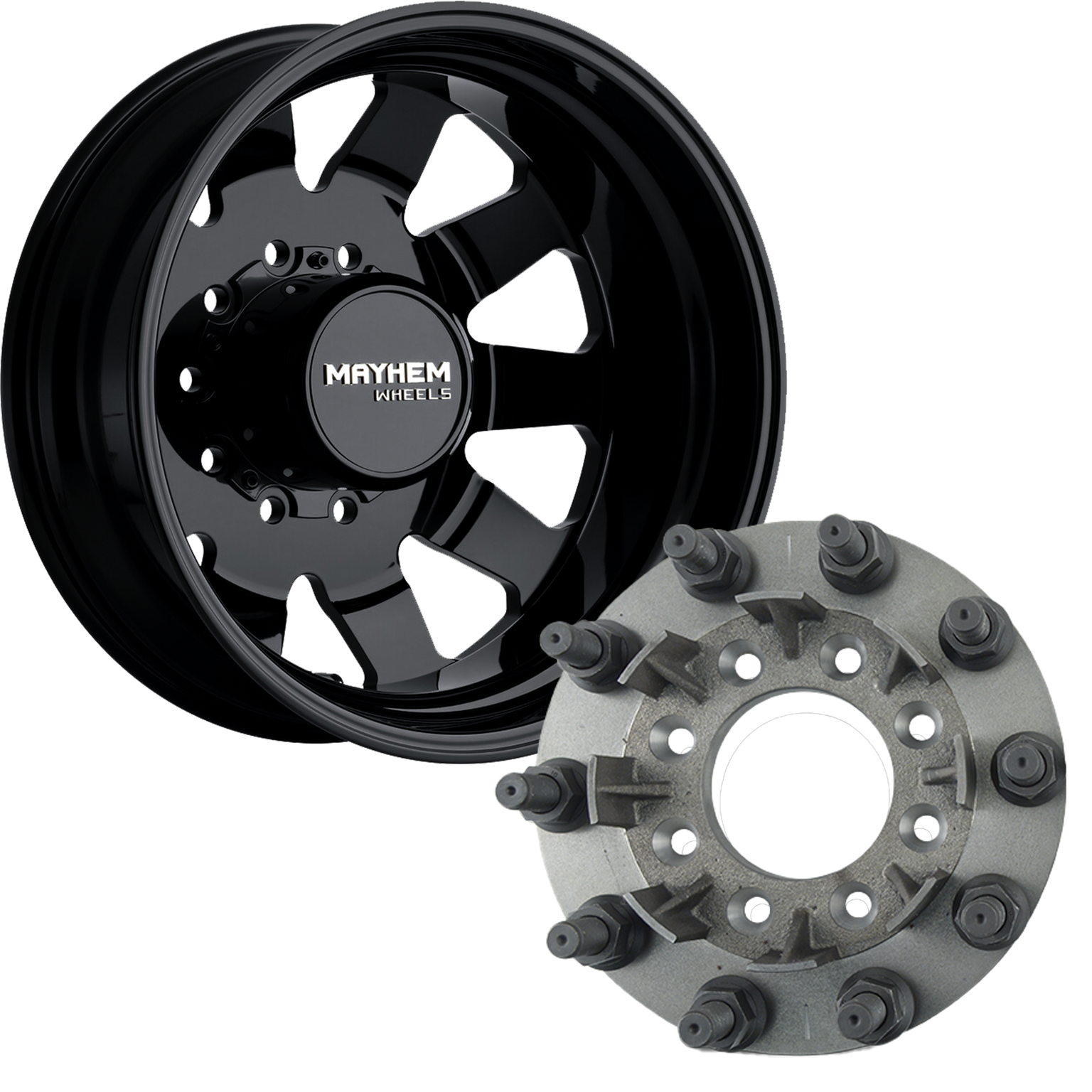 Mayhem Dually Wheels | Custom & Durable Wheels for Ford, RAM, GMC ...