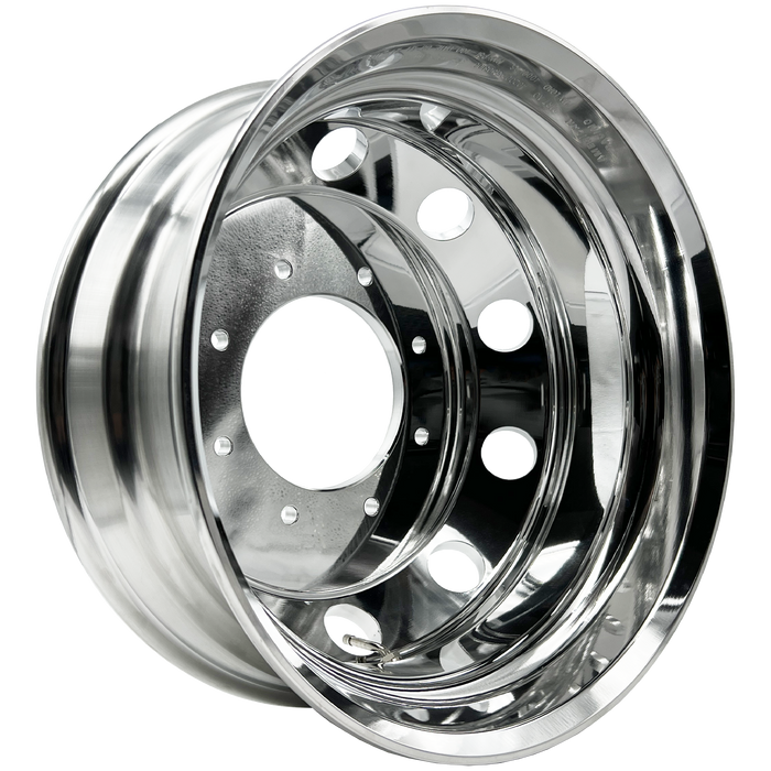 Scitoo Chrome Center Hub Cap For 2005-2018 Ford F350 Super Duty Dually Front – 8 Lug, 10-1/4 Inch, Direct Replacement