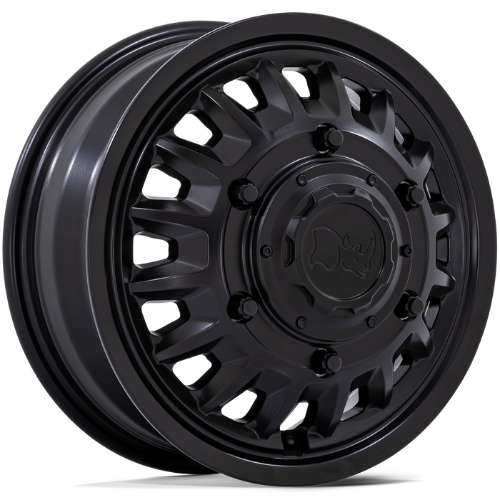 16" Black Rhino Aliso Matte Black Wheels