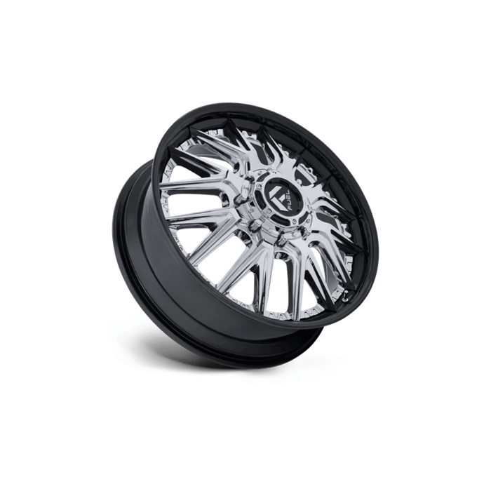 22" Fuel Catalyst D407 Chrome with Gloss Black Barrel