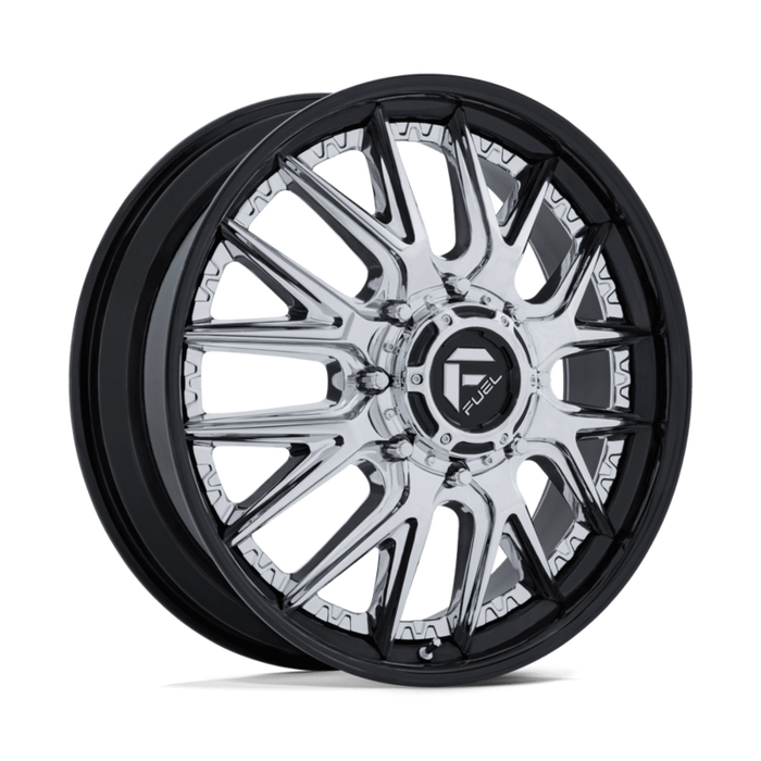22" Fuel Catalyst D407 Chrome with Gloss Black Barrel