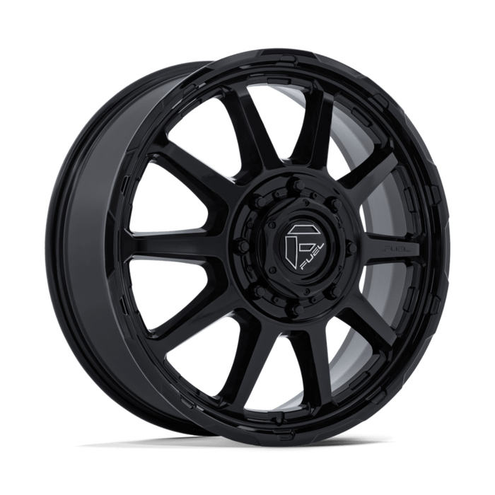 24" Fuel Circuit D911 10x225 Matte Black