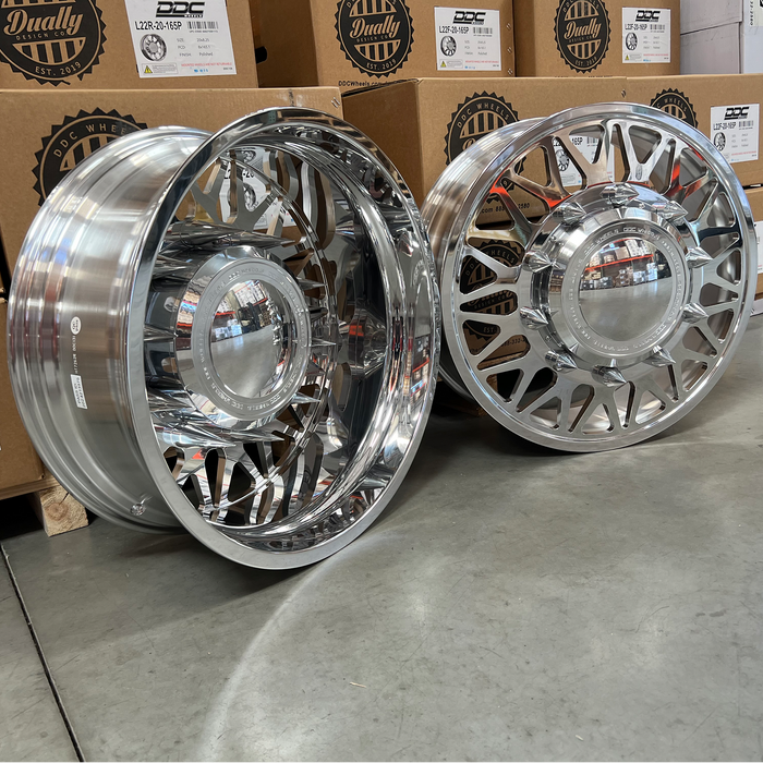 22" DDC The Mesh Forged Lowered Fitment Polished