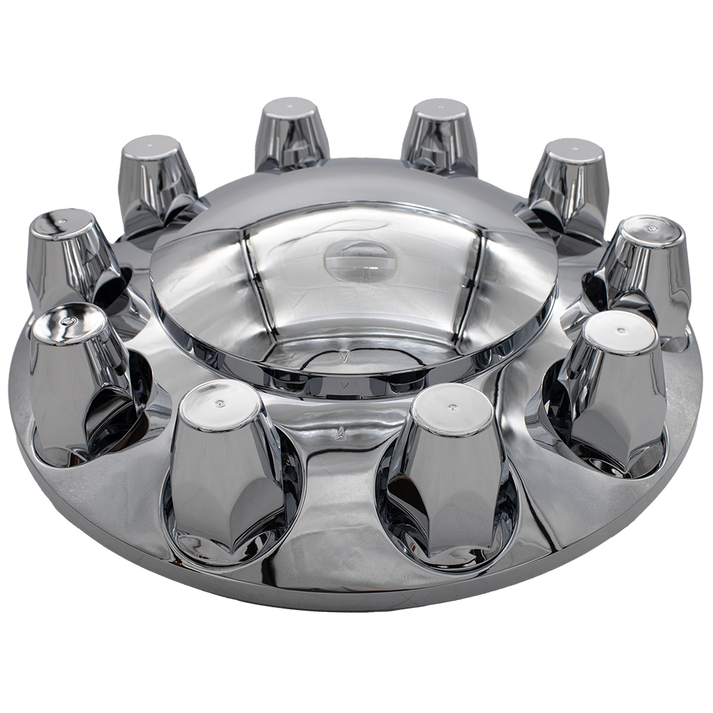 Set of 2 Front Chrome Dually Centre Cap — Dually Wheels Canada