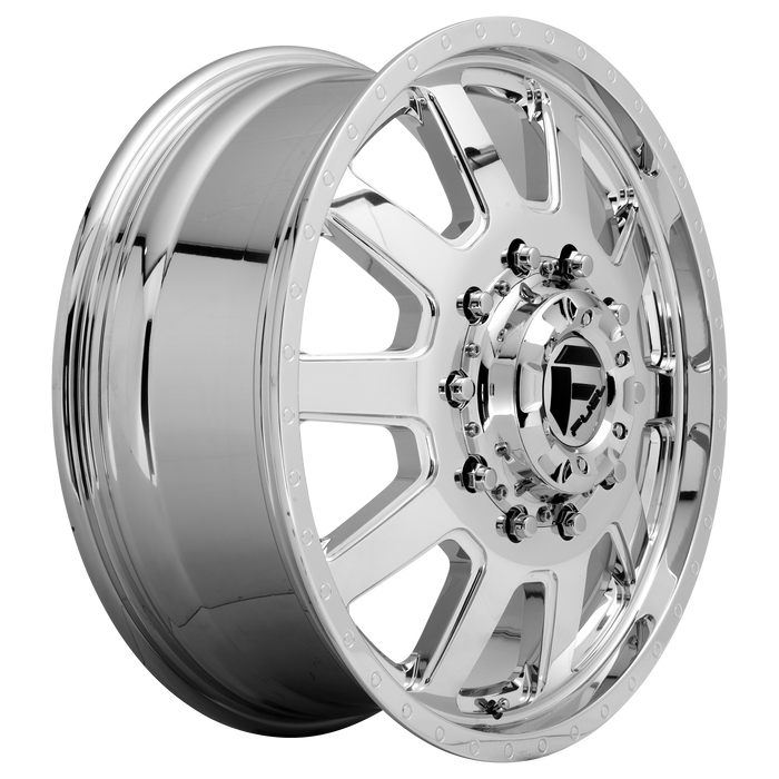 20" Fuel Forged 8 Lug FF09  Polished Dually Wheels