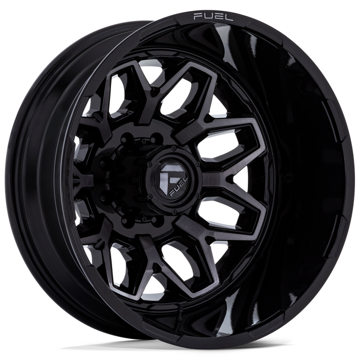 Jantes Fuel Blitz D675 de 20 po, noir brillant