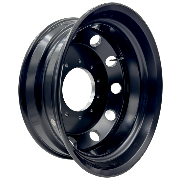 19.5" ATX AO200 10x225 Satin Black Dually Wheels