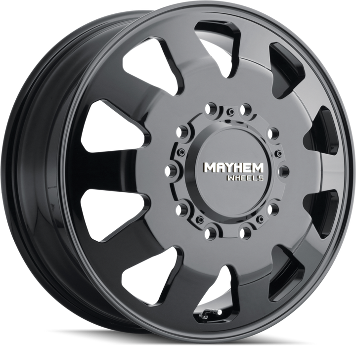 22" Mayhem Challenger 8181 Gloss Black Wheels [10x225]