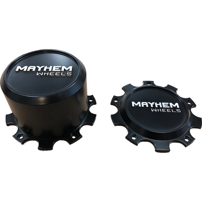 Mayhem Challenger 8181 Matte Black Centre Caps