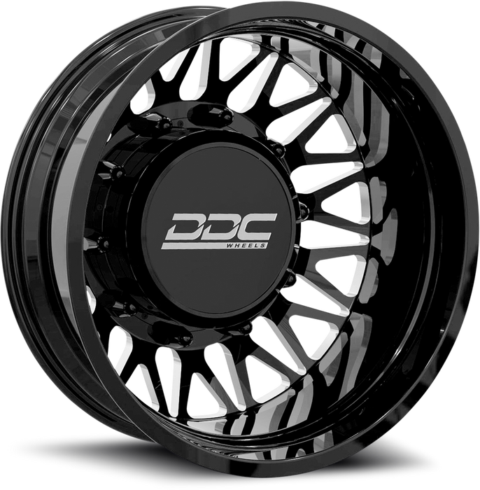 20" DDC The Mesh Forged Black/Milled Wheels