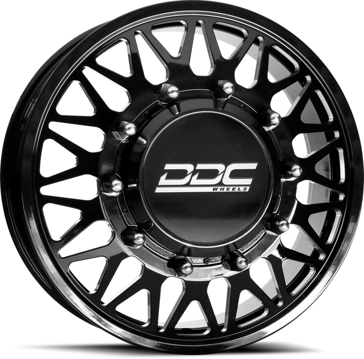 20" DDC The Mesh Forged Black/Milled Wheels