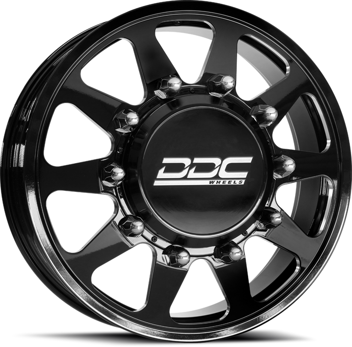 22" DDC The Ten Forged Black/Milled Wheels
