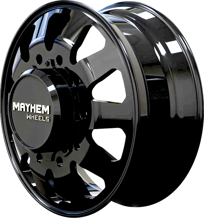 22" Mayhem Challenger 8181 Gloss Black Wheels [10x285]