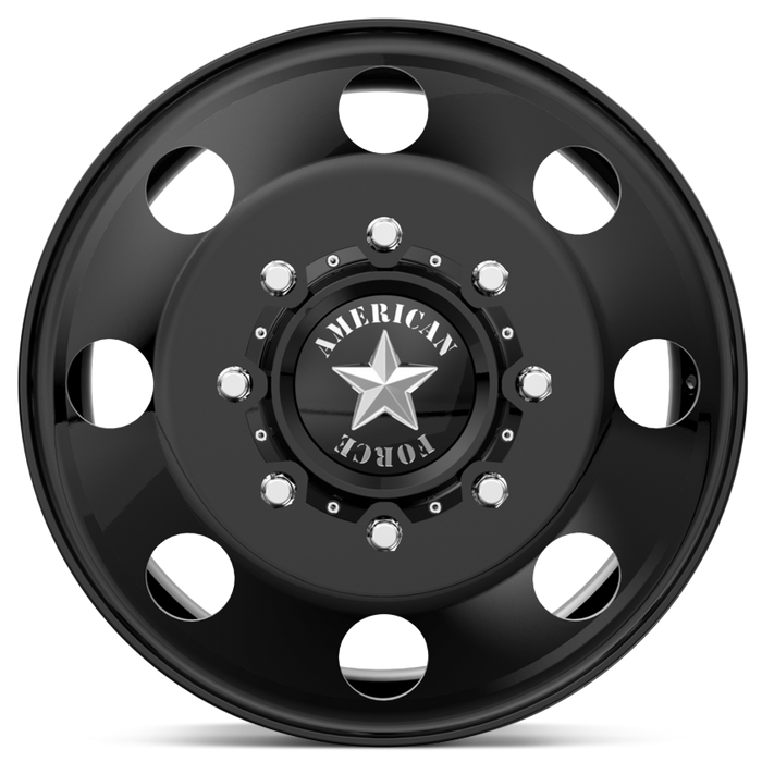 19.5" American Force Gloss Black Classic 8 Lug Direct Bolt-On