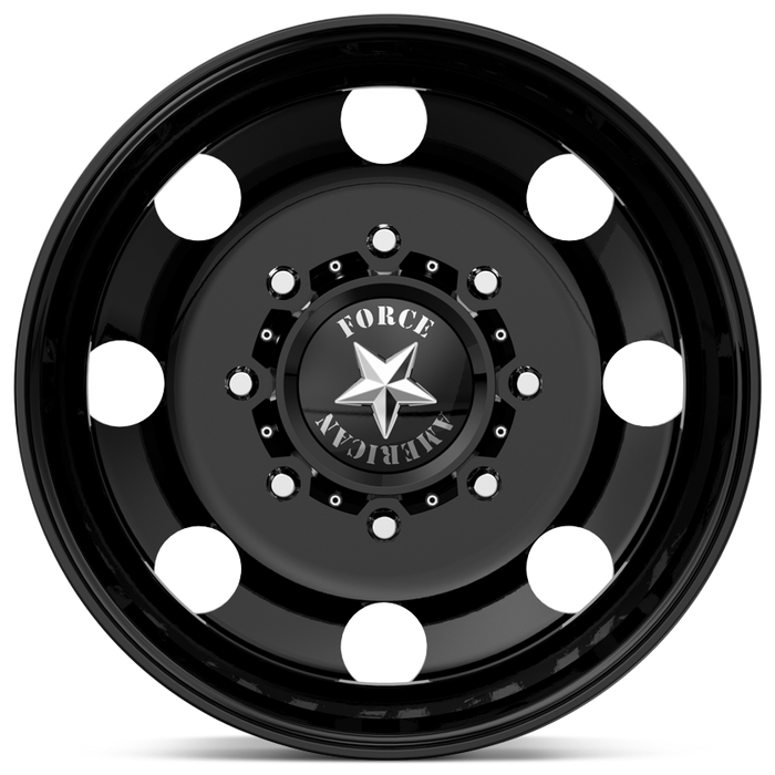 19.5" American Force Gloss Black Classic 8 Lug Direct Bolt-On