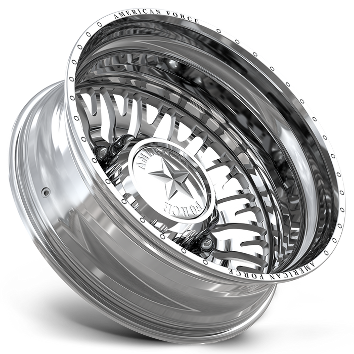 American Force Business 22x8.25 Polished Dually Wheels