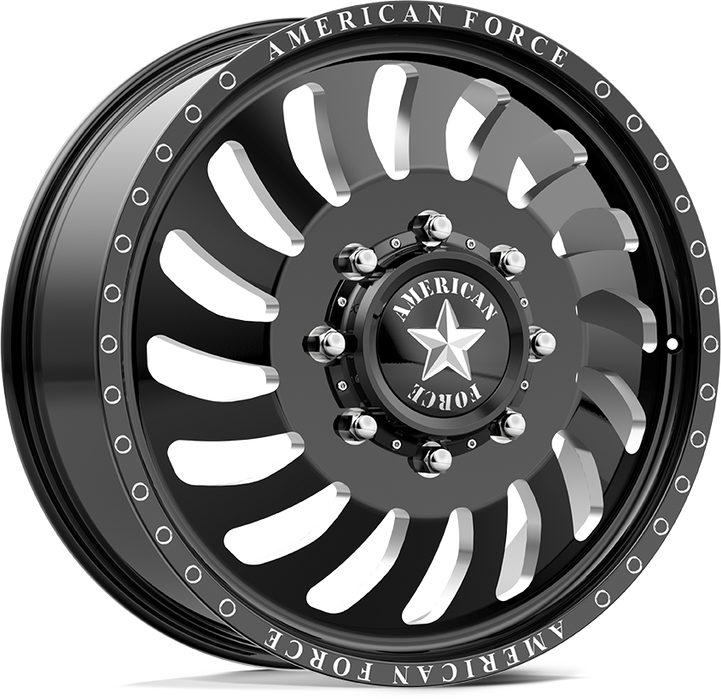 American Force Wave DB06 DBO Black/Milled Forged Wheels