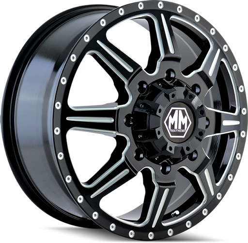 17 inch sales black dually wheels