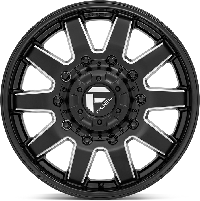 20" Fuel Maverick D538 Black/Milled Wheels [10x225]