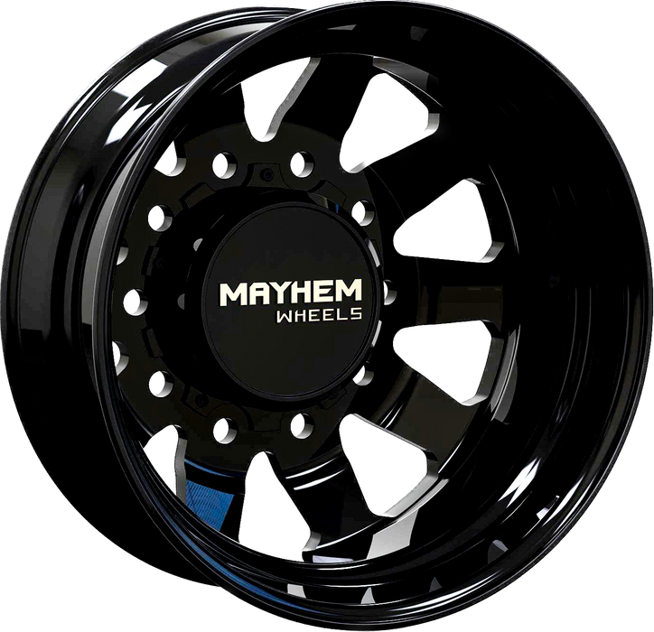 22" Mayhem Challenger 8181 Gloss Black Wheels [10x285]