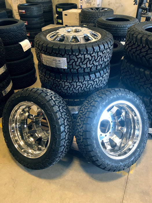 Mount & Balance Dually Wheel & Tire Package
