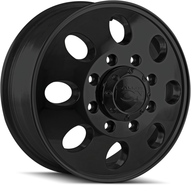 17" Ion 167 Matte Black Wheels