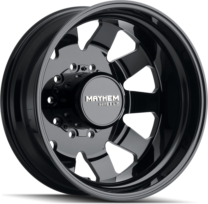22" Mayhem Challenger 8181 Gloss Black Wheels [10x225]
