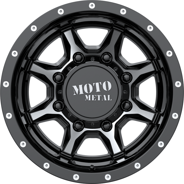 17" Moto Metal MO995 Black/Machined Wheels