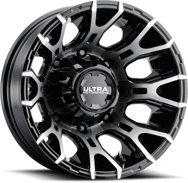 Jantes Ultra Motorsports 022 Scorpion Diamond Cut/Noir de 17 po